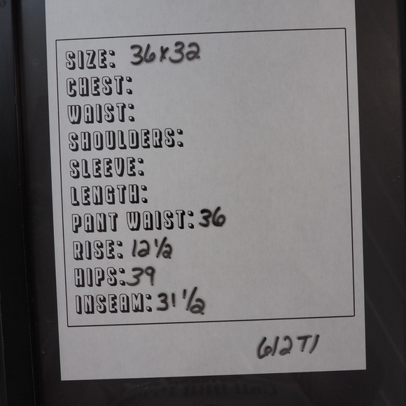 Polo Ralph Lauren Hayden Jeans Mens 36x32 Blue Denim Relaxed Fit Baggy Classic - Picture 10 of 11